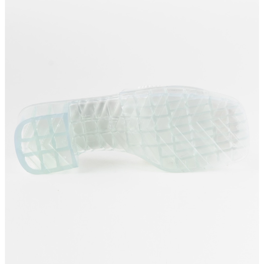 Daisy clear slip on sandals mules - Picture 5 of 5
